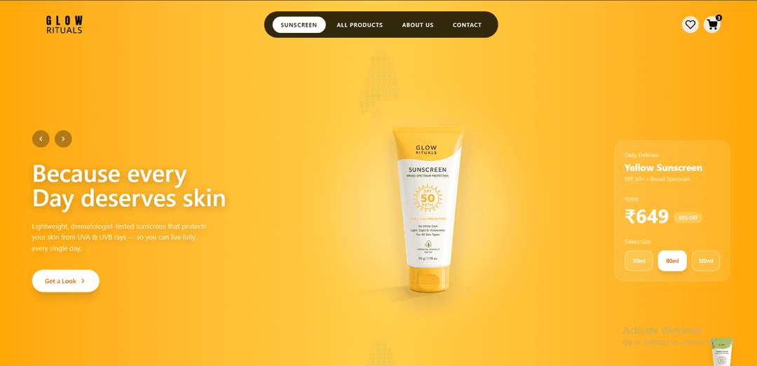 glow-rituals - Landing Page
